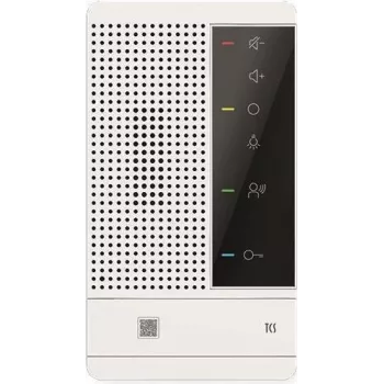 TechniSat TCS Audio Indoor Station ISWM7000-0140 (Polarweiß, Aufputzmontage, Freisprechen, 4 Tasten)