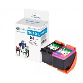 G&G 15116 Kompatibler High-Yield-Tintenpatronensatz 4er-Pack (Schwarz, Cyan, Magenta, Gelb) für HP OfficeJet Pro