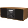 IMPERIAL Telestar TOP 25 Holz-Multifunktionsradiostation mit DAB+, FM, Internetradio, CD-Player, Bluetooth, Wi-Fi, USB, AUX-Eingang, 20 W RMS, 2,8 inch TFT-Display, Nussbaum-Finish