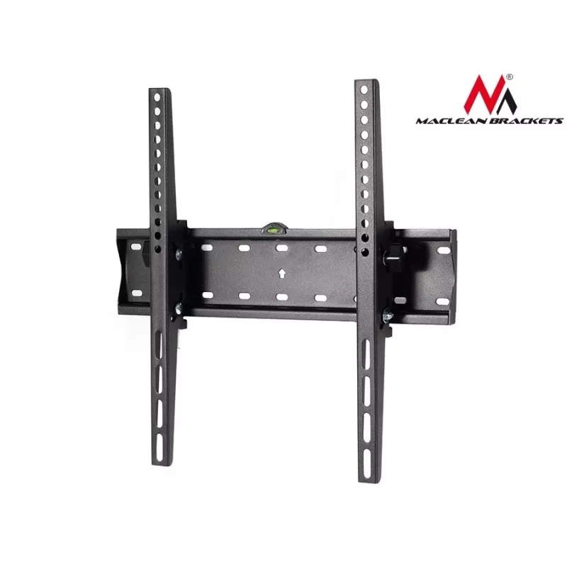 MACLEAN MC-665 Feste TV-Wandhalterung für 32-55 Zoll Bildschirme, Schwarz, bis 40 kg, VESA 400x400
