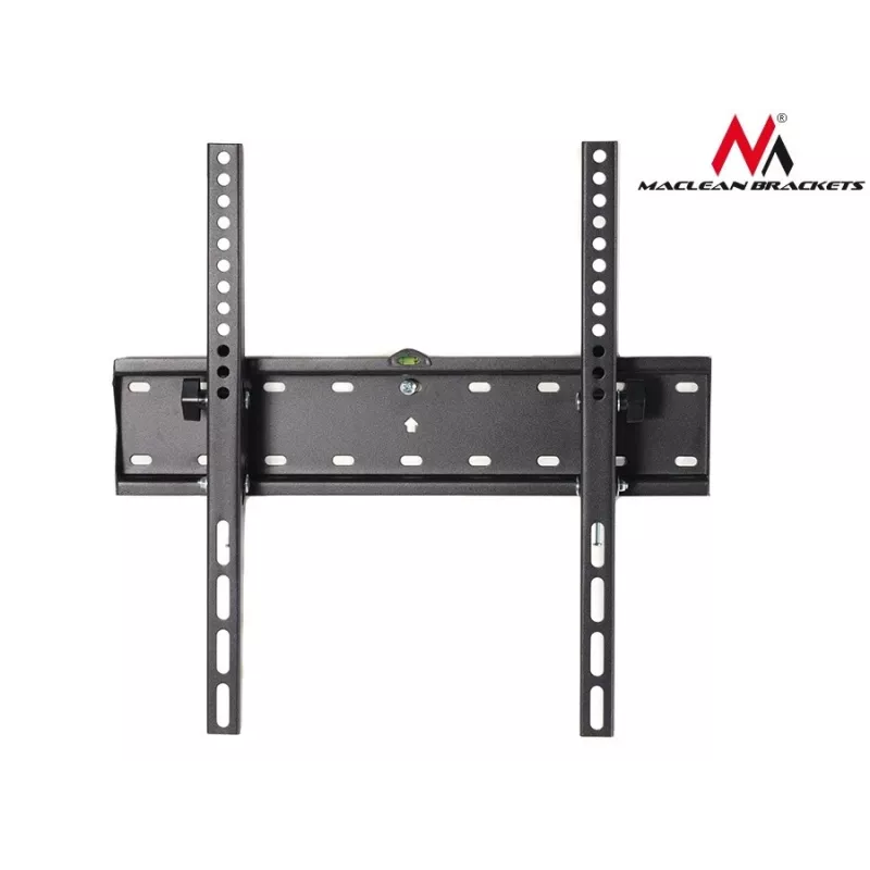MACLEAN MC-665 Feste TV-Wandhalterung für 32-55 Zoll Bildschirme, Schwarz, bis 40 kg, VESA 400x400