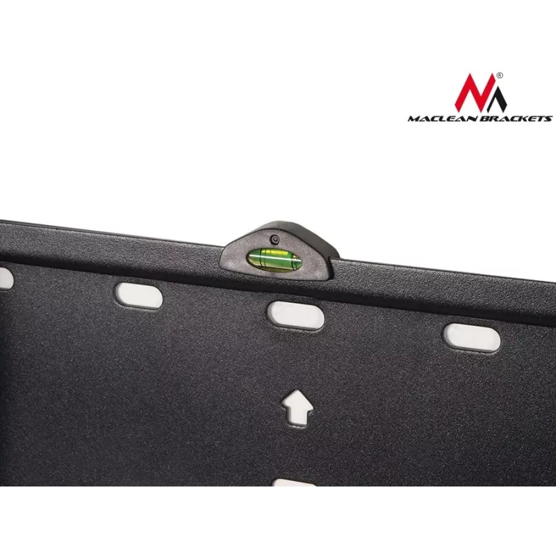 MACLEAN MC-665 Feste TV-Wandhalterung für 32-55 Zoll Bildschirme, Schwarz, bis 40 kg, VESA 400x400