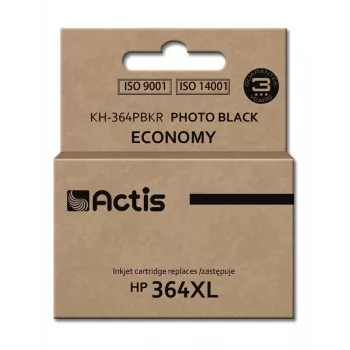 Actis KH-364PBKR Tintenpatrone (Ersatz für HP 364XL CB322EE; Standard; 12 ml; Fototinte Schwarz)