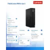 Lenovo ThinkCentre M90s Gen 5 SFF Desktop PC, Intel Core i5-14600, 16GB DDR5, 512GB SSD, DVD-RW, Wi-Fi, Bluetooth, Windows 11 Pro, Schwarz, 3J Vor-Ort + 1J Premier Support