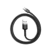 Baseus Cafule USB-A auf USB-C Kabel 0,5m Grau+Schwarz