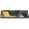 A4Tech Bloody S98 Sports Lime Mechanische Tastatur, BLMS Red Plus Switches, 98-Tasten Kompakt, RGB-Hintergrundbeleuchtung, USB-C abnehmbar
