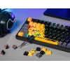 A4Tech Bloody S98 Sports Lime Mechanische Tastatur, BLMS Red Plus Switches, 98-Tasten Kompakt, RGB-Hintergrundbeleuchtung, USB-C abnehmbar