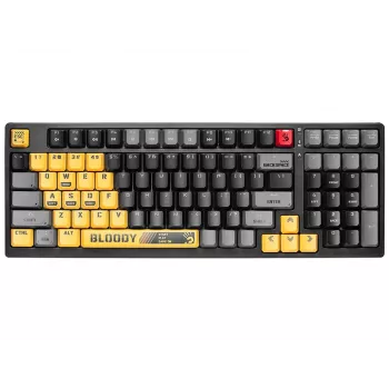 A4Tech Bloody S98 USB Sports Lime Mechanische Gaming-Tastatur (BLMS Red Plus Switches)