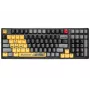A4Tech Bloody S98 Sports Lime Mechanische Tastatur, BLMS Red Plus Switches, 98-Tasten Kompakt, RGB-Hintergrundbeleuchtung, USB-C abnehmbar