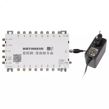 Kathrein EXR 25016 Satelliten-Multischalter mit 16 Ausgängen und integriertem Netzteil