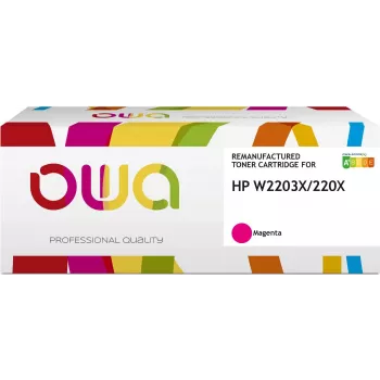 ARMOR ALL OWA Kompatible Tonerkartusche für HP W2203X / 220X Magenta (5.500 Seiten) (K16558OW)