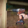 Black & Decker BL186KB-QW 18V Akku-Bürstenloser Bohrhammer 1650 U/min (2x1,5Ah Akkus, Ladegerät, Koffer)