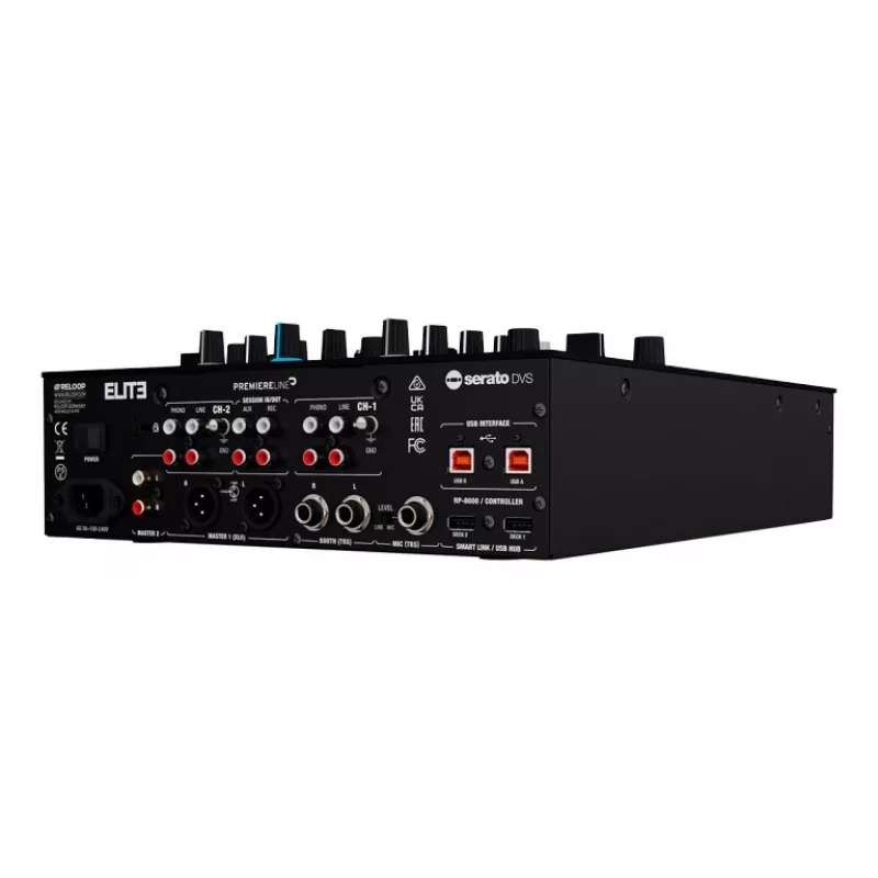 RELOOP Elite – Professioneller 2-Kanal-DVS-Mixer für Serato DJ Pro