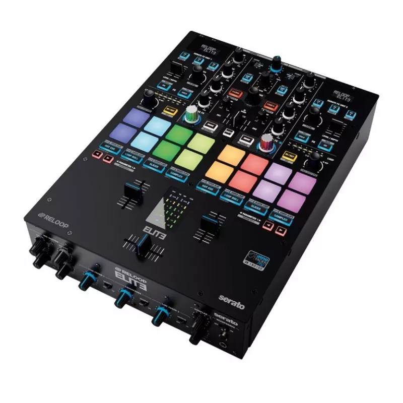 RELOOP Elite – Professioneller 2-Kanal-DVS-Mixer für Serato DJ Pro