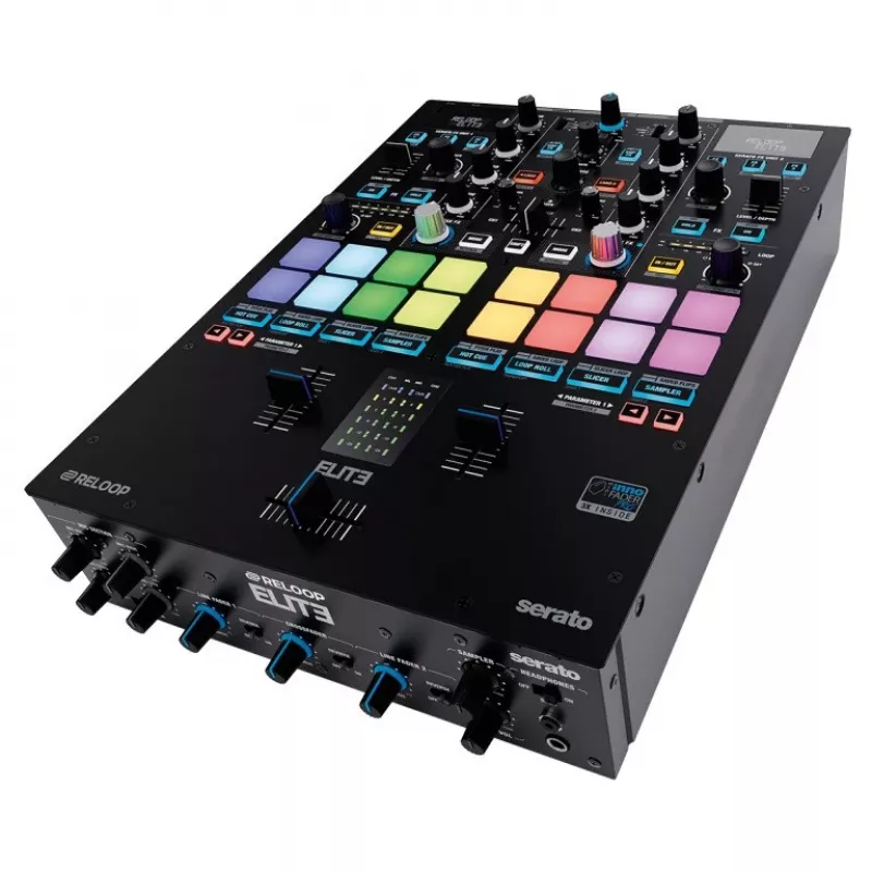 RELOOP Elite – Professioneller 2-Kanal-DVS-Mixer für Serato DJ Pro