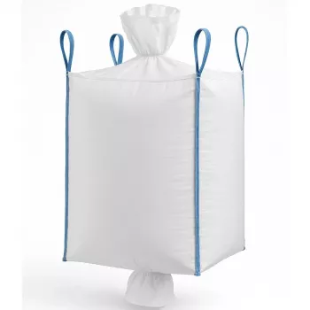 EXTRALINK Big Bag U+2 110x110x175cm 1300kg mit Auslaufstutzen