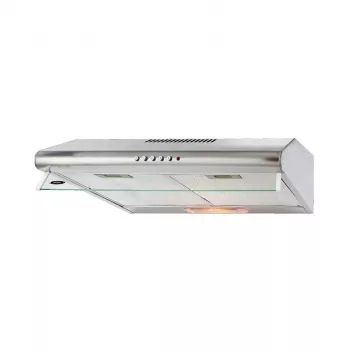 Akpo WK-7 P-3050 INOX Wandhaube, Edelstahl, 500 mm, 80 W