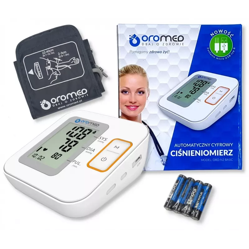 oromed Oro-Med ORO-N2 BASIC Oberarm-Blutdruckmessgerät