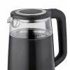 ELDOM C530 NEVO Wasserkocher 1,7 L 2200 W Schwarz, Transparent