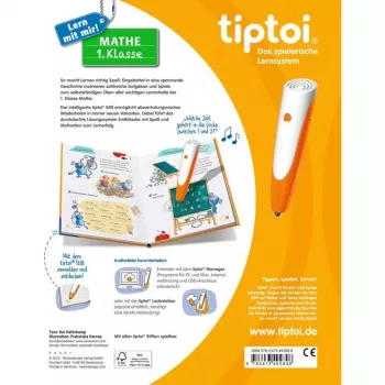 RAVENSBURGER tiptoi Lern mit mir! Mathe 1. Klasse Interaktives Lernbuch