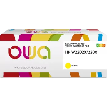 ARMOR ALL OWA Kompatible Tonerkartusche für HP W2202X / 220X Gelb (5.500 Seiten) (K16559OW)