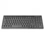 DIGITUS Tastatur für TFT-Konsolen, türkisches Layout, Schwarz, Kabelgebunden