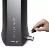 Clean Air Optima CA-603 Ultraschall-Luftbefeuchter mit Ionisator, 5,5 l, Kalt- & Warmnebel, bis 60 m², digitales Touchpanel, Fernbedienung, Wi-Fi-App