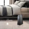 Clean Air Optima CA-603 Ultraschall-Luftbefeuchter mit Ionisator, 5,5 l, Kalt- & Warmnebel, bis 60 m², digitales Touchpanel, Fernbedienung, Wi-Fi-App