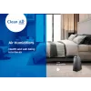 Clean Air Optima CA-603 Ultraschall-Luftbefeuchter mit Ionisator, 5,5 l, Kalt- & Warmnebel, bis 60 m², digitales Touchpanel, Fernbedienung, Wi-Fi-App