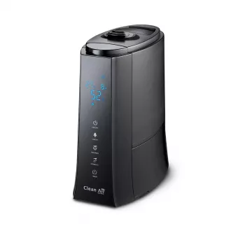 Clean Air Optima CA-603 Ultraschall-Luftbefeuchter mit Ionisator, 5,5 l, Kalt- & Warmnebel, bis 60 m², digitales Touchpanel, Fernbedienung, Wi-Fi-App
