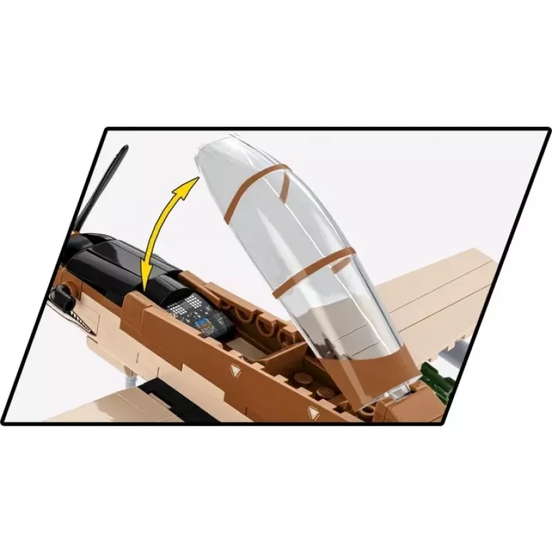 COBI KLOCKI Blocks AT-6 Wolverine 263-teiliges Baukasten-Set