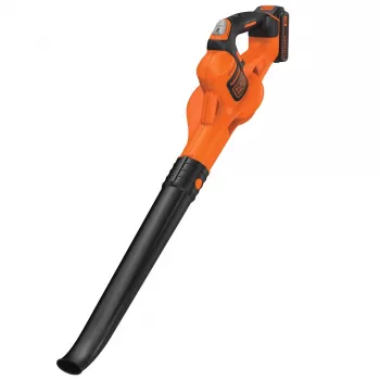 Black & Decker GWC1820PCB-XJ 18V PowerCommand Boost Akku-Laubbläser 209 km/h Schwarz Orange