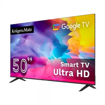 KRUGER & MATZ KM0250UHD-G 126 cm (50 inch) 4K UHD Smart TV Wi-Fi Schwarz