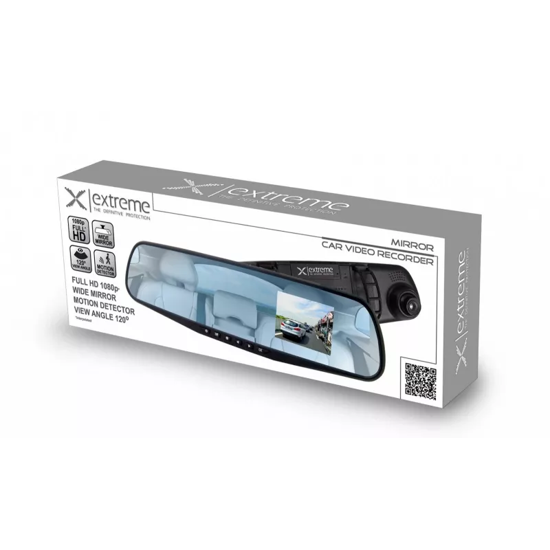 ESPERANZA Extreme XDR103 Auto-Rückspiegel Dashcam 1080p Full HD 170° Weitwinkel