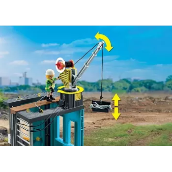 Playmobil Action Heroes 71650 Baustellen-Spielset