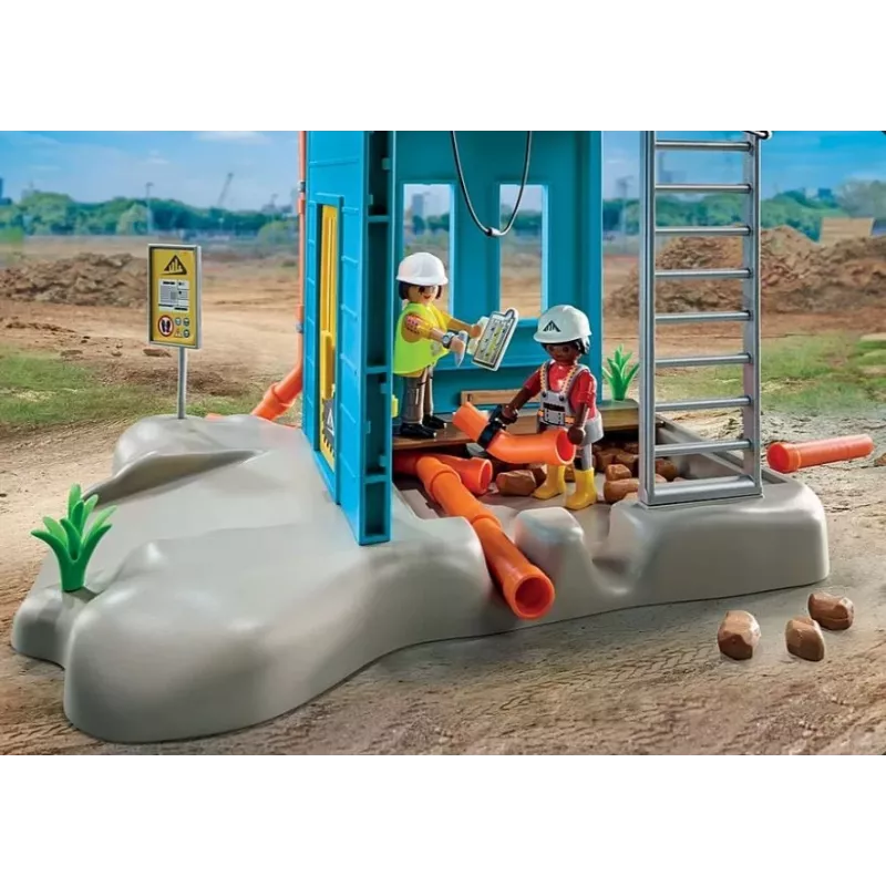 Playmobil Action Heroes 71650 Baustellen-Spielset