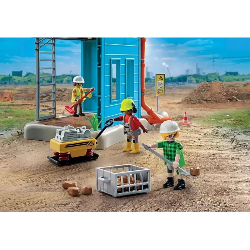 Playmobil Action Heroes 71650 Baustellen-Spielset