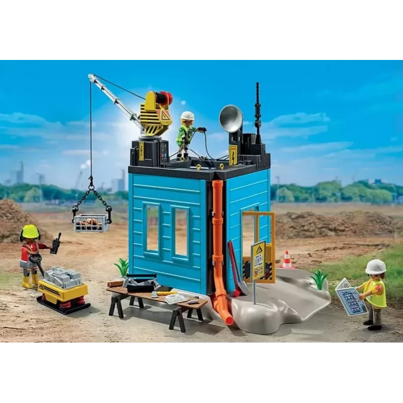 Playmobil Action Heroes 71650 Baustellen-Spielset