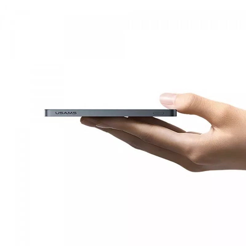 USAMS Power Bank 5000mAh 20W PD MagSafe Wireless Grey