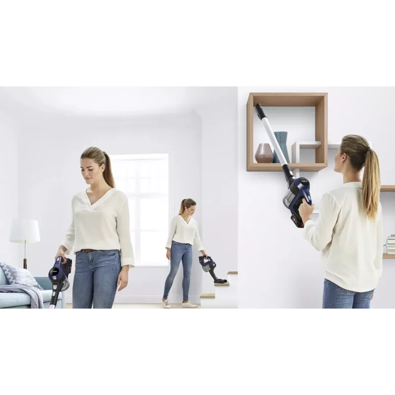 Bosch Unlimited Serie 6 BCS611P4A Akku-Staubsauger, 0,3 L, Schwarz, 2,5 Ah