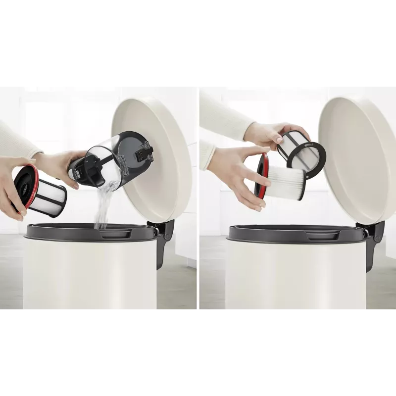 Bosch Unlimited Serie 6 BCS611P4A Akku-Staubsauger, 0,3 L, Schwarz, 2,5 Ah