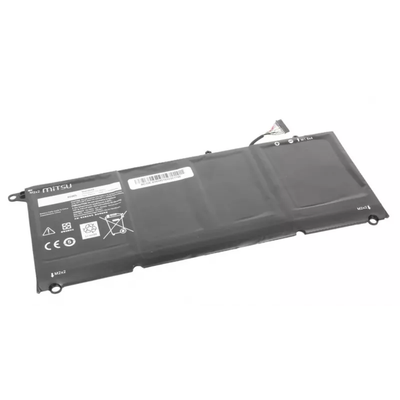 MITSU Akku für Dell XPS 13 9360 BC/DE-9360 6100mAh (46Wh) 7,6V Lithium-Ionen