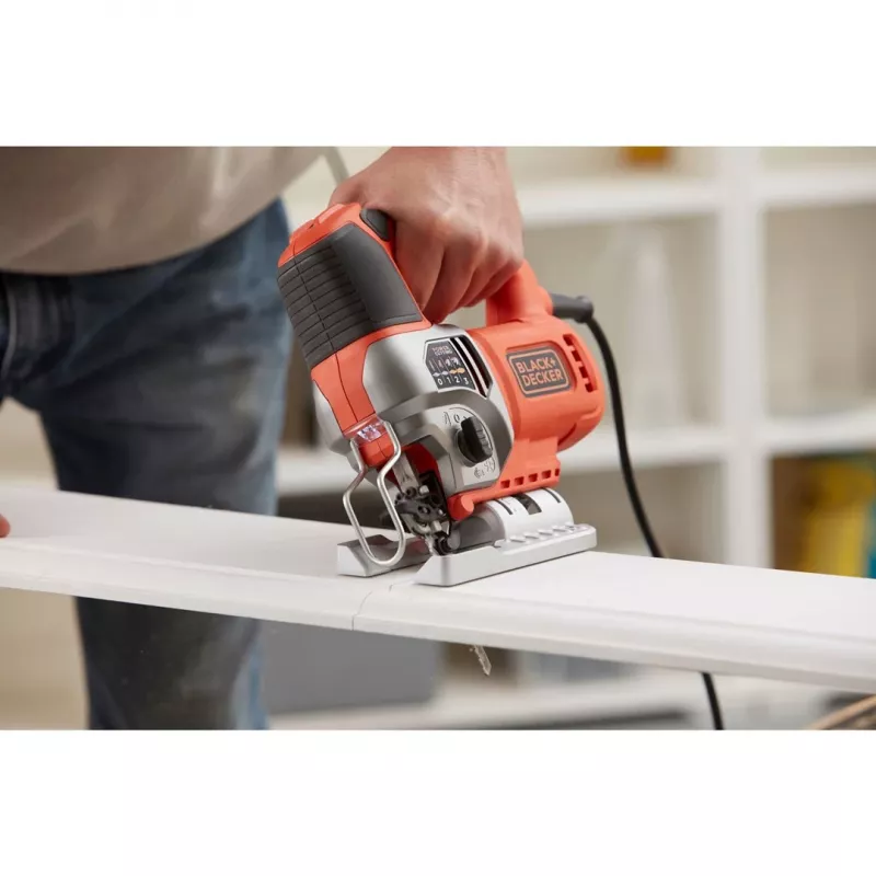 Black & Decker BES610-QS Power Stichsäge 600W mit Pendelhub