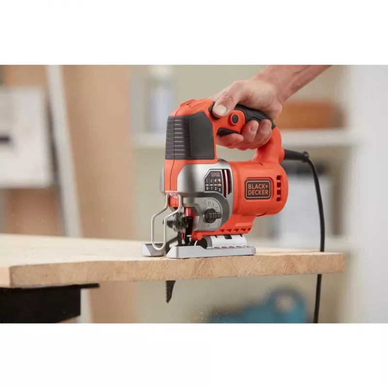Black & Decker BES610-QS Power Stichsäge 600W mit Pendelhub