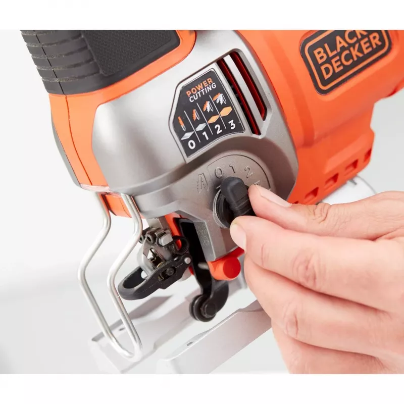 Black & Decker BES610-QS Power Stichsäge 600W mit Pendelhub
