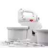 SMAPP Hand Mixer mit 2 Schüsseln 451.66 Weiß