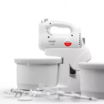 SMAPP Hand Mixer mit 2 Schüsseln 451.66 Weiß