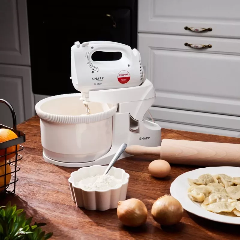 SMAPP Hand Mixer mit 2 Schüsseln 451.66 Weiß