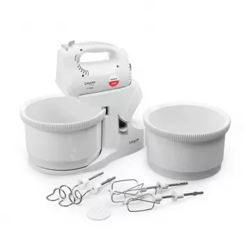 SMAPP Hand Mixer mit 2 Schüsseln 451.66 Weiß