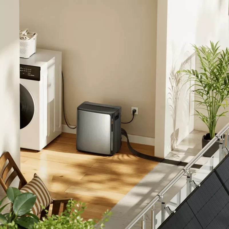 EcoFlow STREAM Ultra X Black Microinverter Energy Storage (3,84 kWh)
